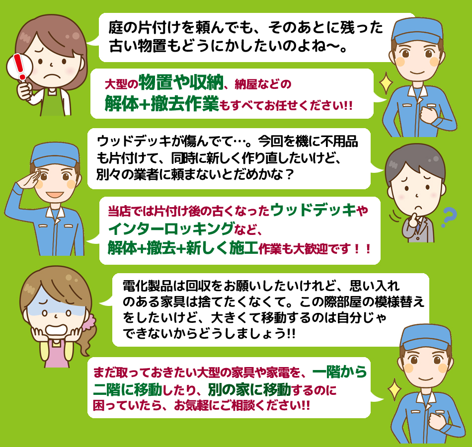 よくあるご質問です！